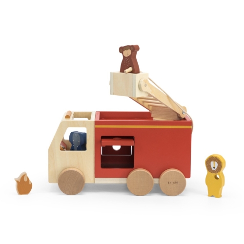 Trixie Wooden fire truck