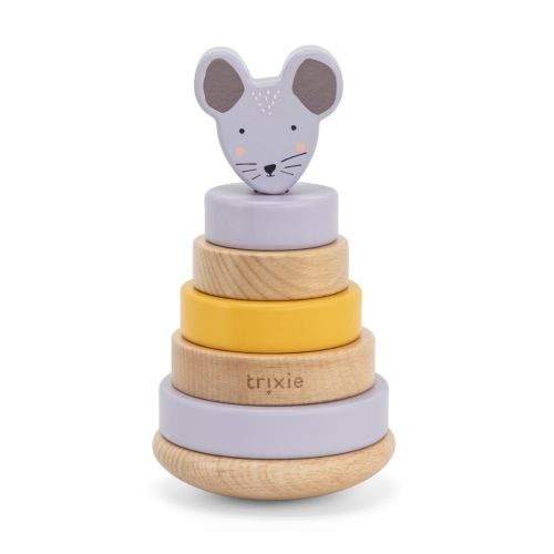 Trixie Wooden Stacking Tower Mrs. Mouse