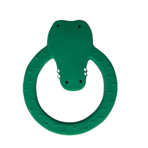 Trixie Round Teething Ring Natural Rubber Mr. Crocodile