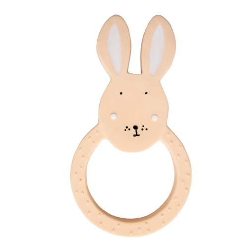 Trixie Round Teething Ring Natural Rubber Mrs. Rabbit