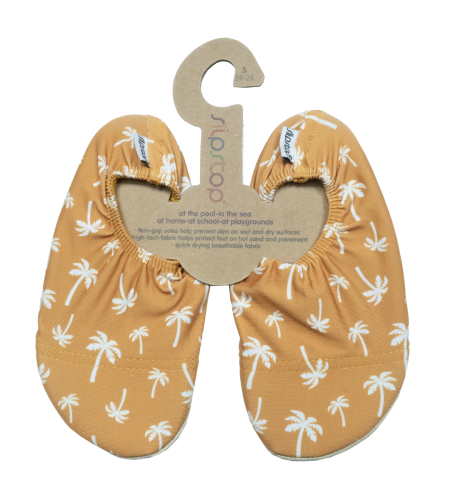 Slipstop Children's Swim Shoe M (27-29) Palm Mustard 