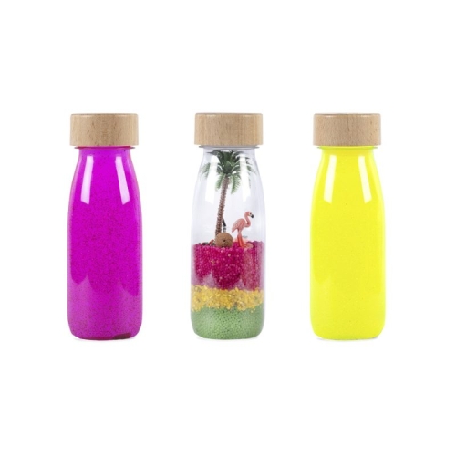 Petit Boum Set of 3 Sensory Bottles Paradise