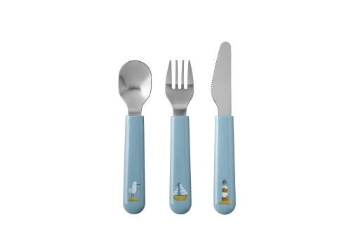 Mepal Children's cutlery set Mio 3-piece Sailors Bay