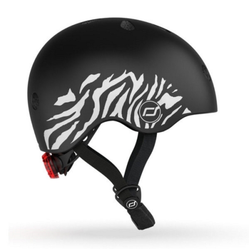 Scoot and Ride helmet XS zebra