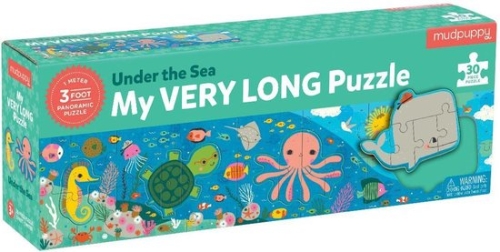 Mudpuppy My long puzzle Deep in the Sea 30 pieces