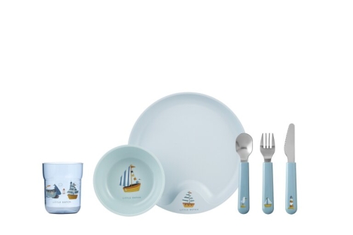 Mepal Mio Children's Tableware 6-Piece Little Dutch Sailors Bay