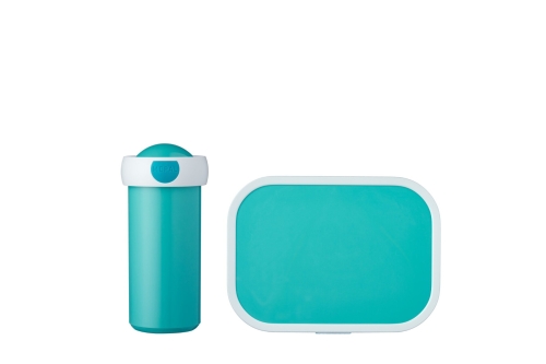 Mepal School Cup and Lunchbox Campus Turquoise
