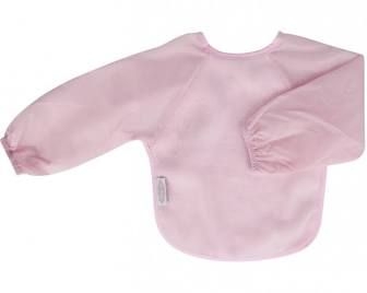 Silly Billyz Fleece small Longsleeve Bibs Antique pink