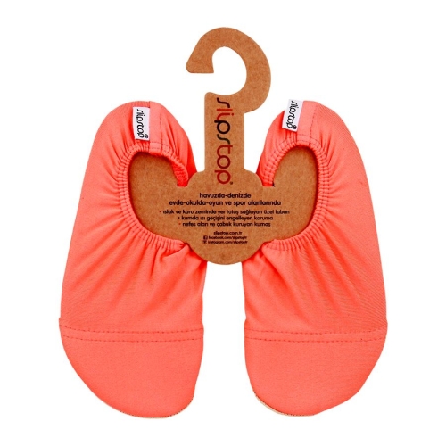 Slipstop Children's Swim Shoe XL (33-35) Neon Orange
