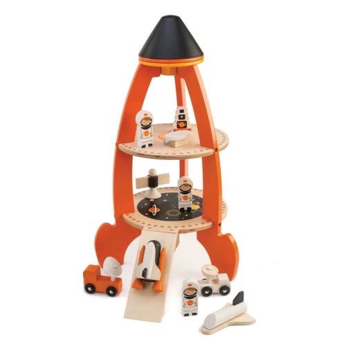 Tender Leaf Wooden Cosmic Rocket Set