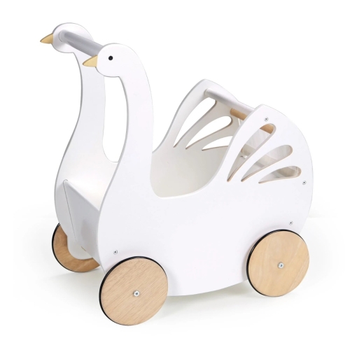 Tender Leaf Sweet Swan Doll Pram