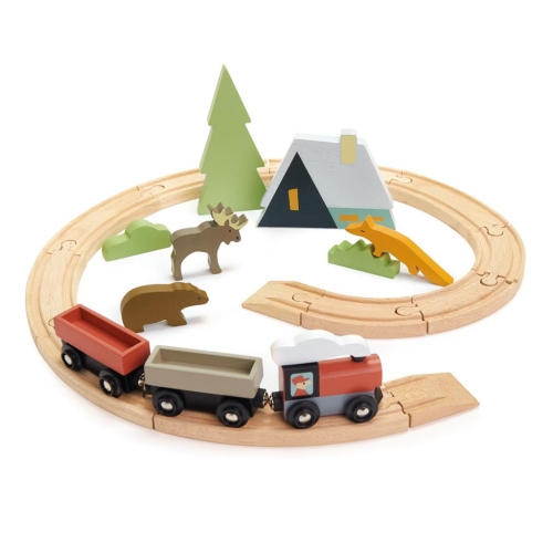 Tender Leaf Train Set Tree Tops