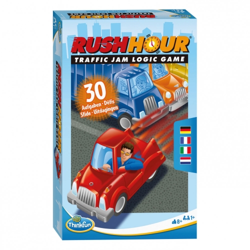 ThinkFun Rush Hour Pocket Game 30 assignments