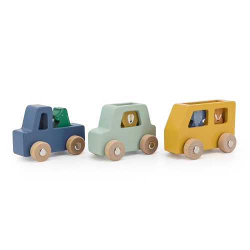 Trixie Wooden Animal Cars