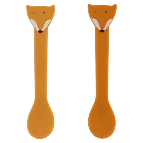 Trixie Silicone Spoon set of 2 Mr. Fox