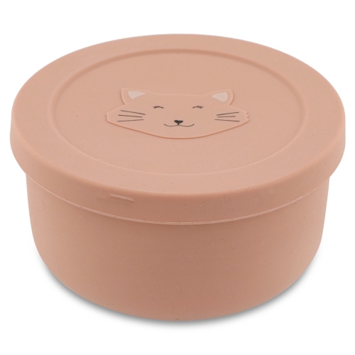 Trixie Silicone Snack Jar with Lid Mrs. Cat