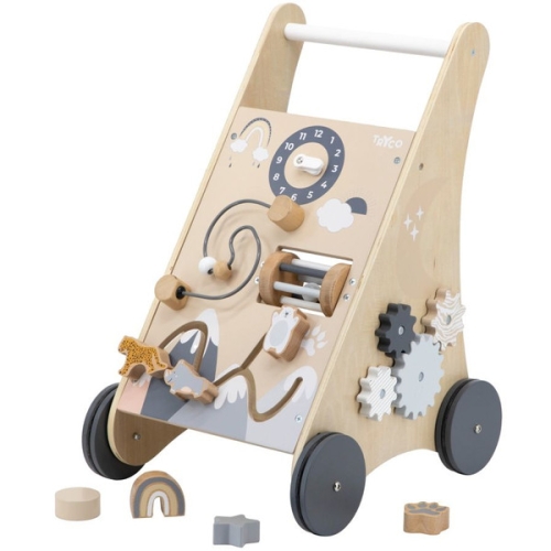 Tryco wooden activity walker with blocks