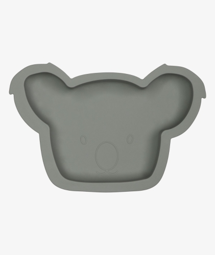 Tryco Silicone Plate Olive Grey Koala Kyle