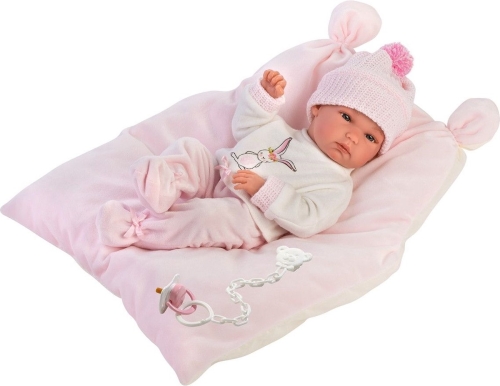 Llorens Baby Doll Bimba Pink with Pillow 35 cm