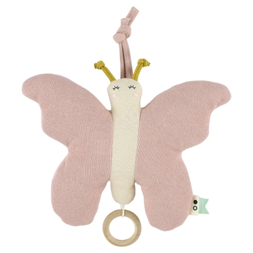 Trixie Knitted Toys Musical Toy Butterfly