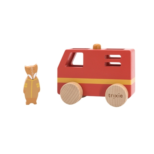 Trixie Wooden mini fire truck