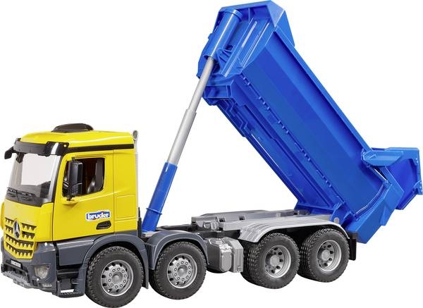 Bruder MB Arocs Halfpipe dump truck online