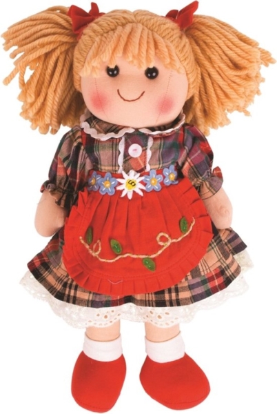 visie analogie Vernederen Bigjigs Doll Mandie 34 cm Online | Offer at PLUSTOYS