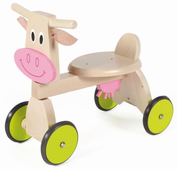 galop Minder ik ben gelukkig Scratch Balance Bike Cow Online Offer at Balance Bike NL