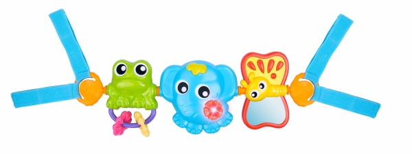 Playgro Activity Toys Travel Trio Musical Pram Tie Online Offer at PLUSTOYS