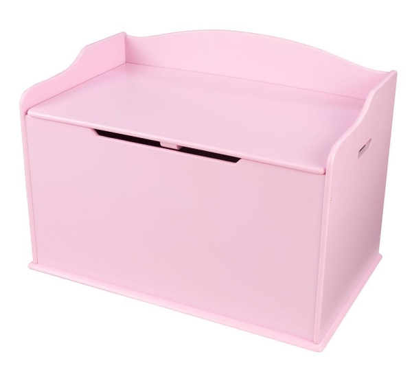 Rimpels kathedraal Aanpassing Kidkraft Austin Toy box Pink Online | Offer at PLUSTOYS