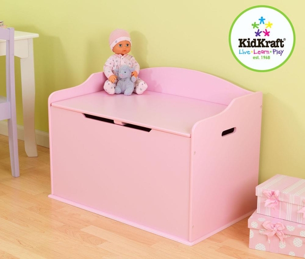 Kidkraft austin top toy box espresso